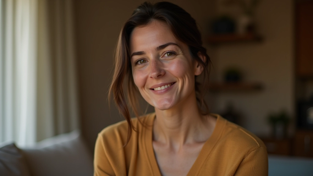 Diverse vrouw in huiselijke omgeving met kinderen, warm en naturalistisch